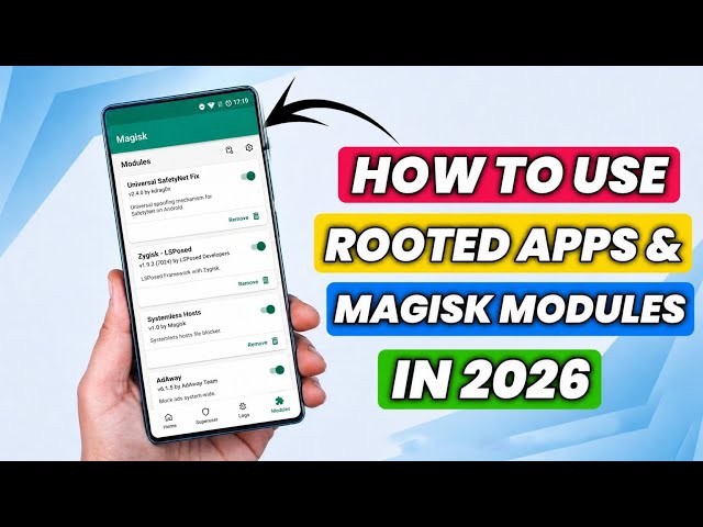 How To Use Root Apps & Magisk Modules in 2026 | Install Shizuku
