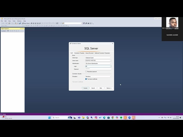 How to Verify installation Microsoft SQL part2 with restored database easy fast training on SQL