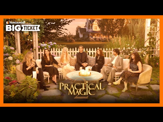 "We Know How to Party Together" Sandra Bullock, Nicole Kidman & Cast on Filming 'Practical Magic 2'