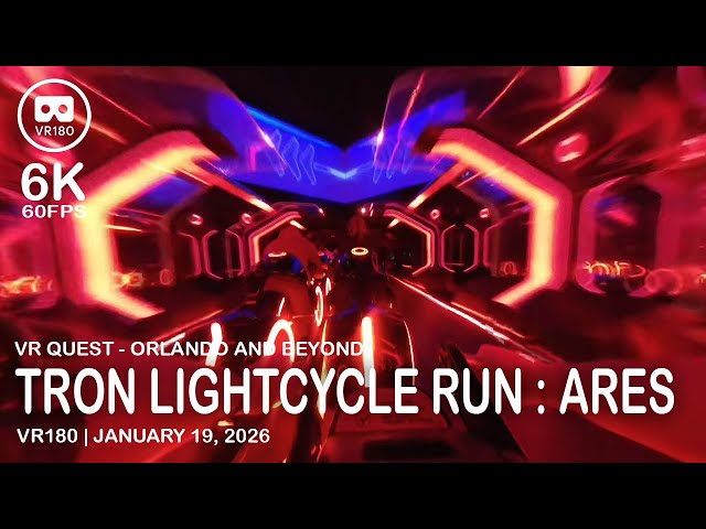 TRON Lightcycle / Run : ARES - VR180