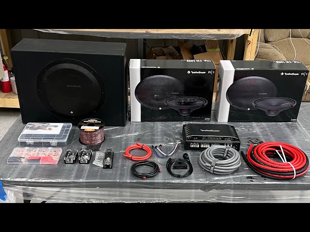Installing Rockford Fosgate Sound System