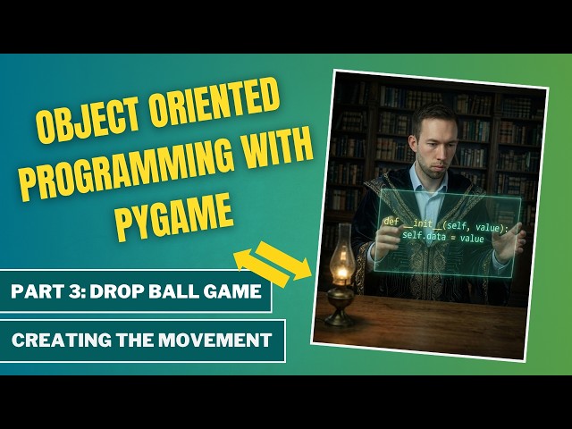 Python OOP with Pygame #3: Moving the Paddle with the Keyboard
