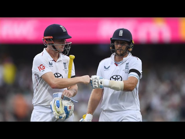 Root, Brook steady England on curtailed opening day at SCG against Aus #ashes
