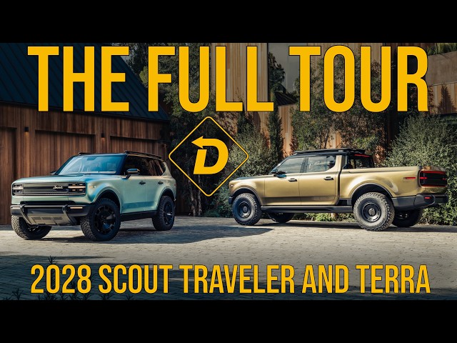 2028 Scout Motors Traveler SUV and Terra Pickup Full Tour Inside and Out #automotive