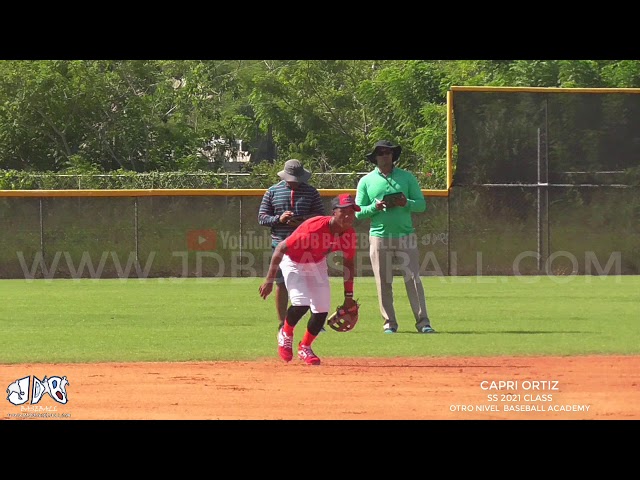 Capri Ortiz SS 2021 Class From (Otro Nivel Baseball Academy) Date Video: 18.10.2019