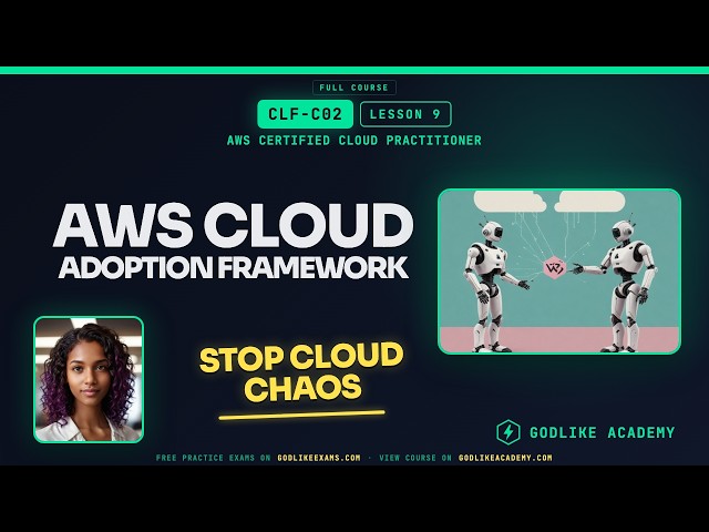 CLF-C02 · Lesson 9: AWS Cloud Adoption Framework Essentials