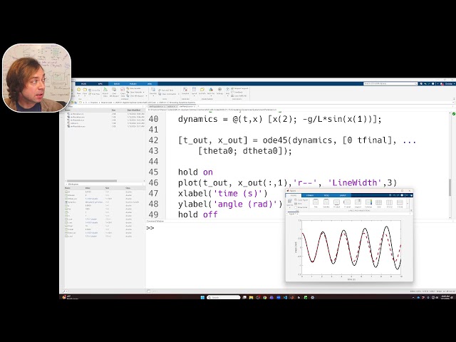 Applied Optimal Control -- Lecture 03: Simulating Dynamical Systems