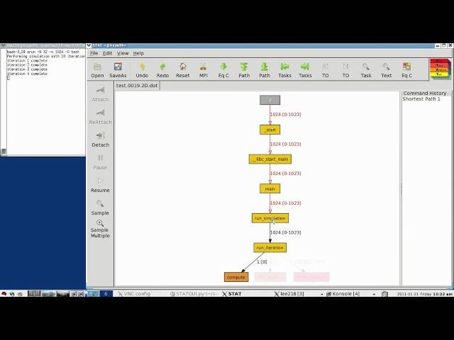 STAT -- The Stack Trace Analysis Tool