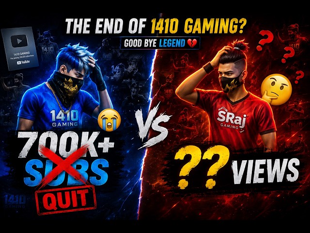 Why 1410 GAMING & Me Quitted Free Fire? 💔 | The Bitter Truth of Montages