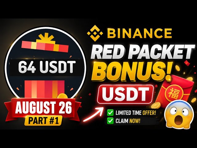 🎁 Binance Red Packet Code Today | NEW USDT Bonus Code 🔥 | August 26 | Part#1