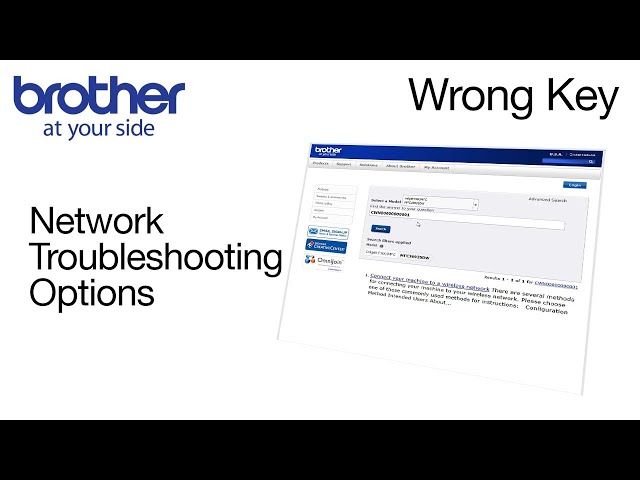 Wrong Network Key