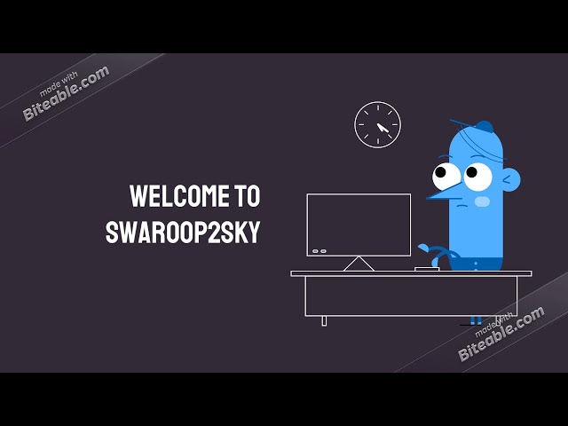 Swaroop2sky Channel Trailer
