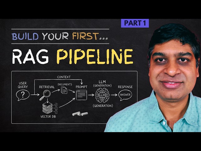 Build Your First RAG Pipeline (Part 1) | Gen AI with JavaScript
