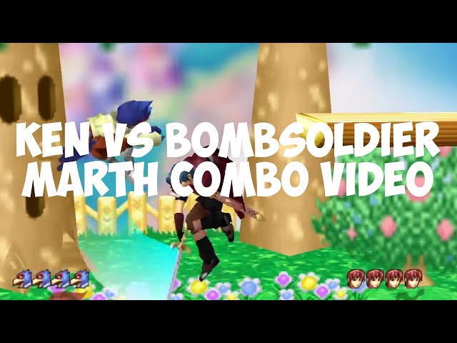 Ken vs Bombsoldier: Every Marth Combo & Counter