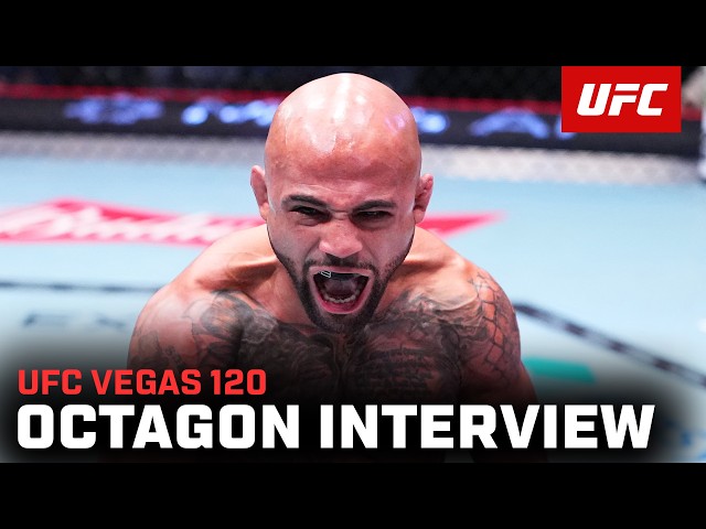 Miles Johns Octagon Interview | UFC Vegas 120