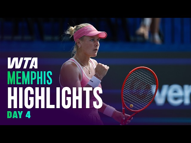 Day 4 in Memphis with Stearns, McNally & more | WTA Match Highlights