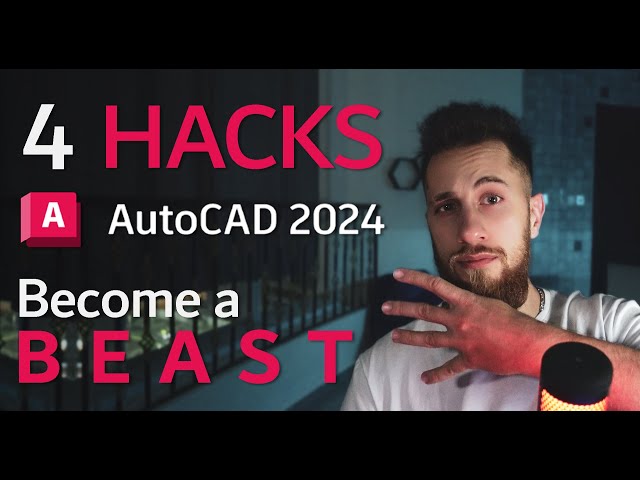 AutoCAD 2024 | ONLY 0.1% Know These Insane Hacks | BECOME A BEAST!