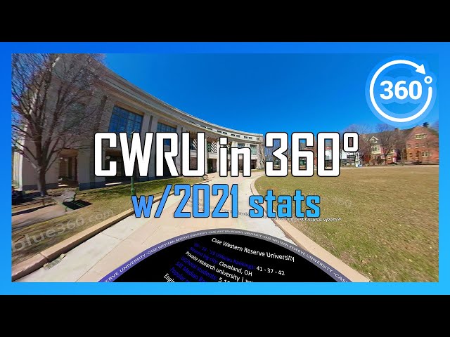 [2021] CASE WESTERN RESERVE UNIVERSITY in 360° - walking/driving campus tour