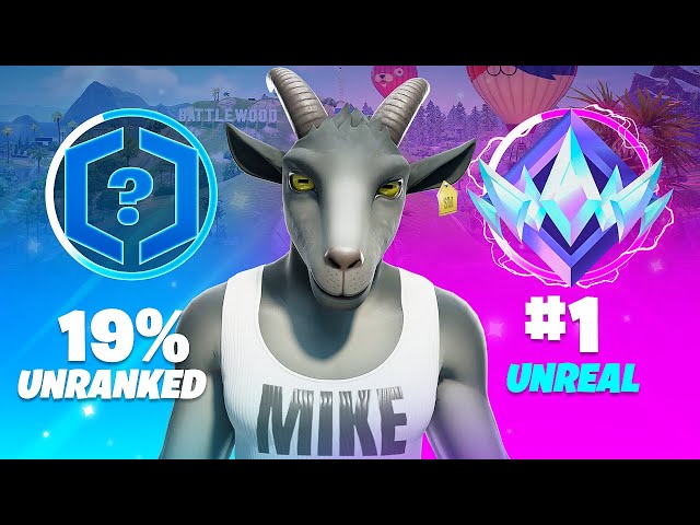 Unranked to UNREAL Chapter 7 SPEEDRUN! (Fortnite Ranked)