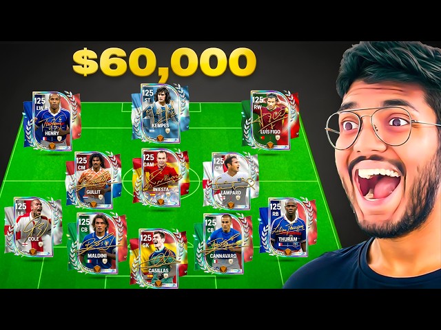 World Record Most Expensive ICON/HERO Squad in FC MOBILE!