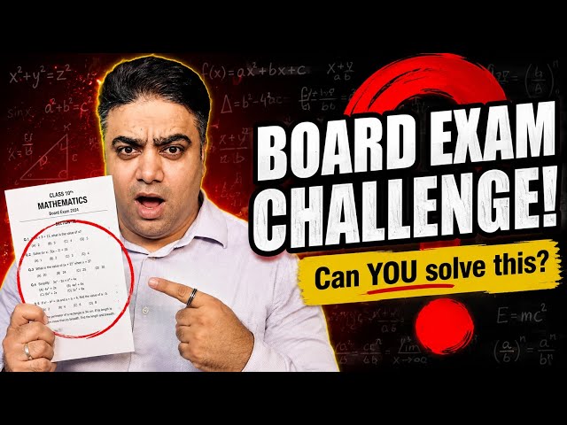 😱 99% Students Can't Solve This Board Exam Question! #BoardExam #MathsChallenge #Class10Maths #CBSE