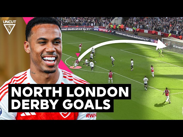 Gabriel Magalhaes RATES Arsenal vs Spurs North London Derby Goals 🔥 | Uncut