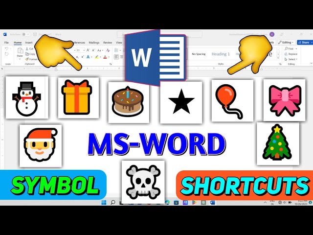 MS Word Symbol Shortcut Key❓️ How to Make Symbol In MS Word | MS Word Tips and Tricks