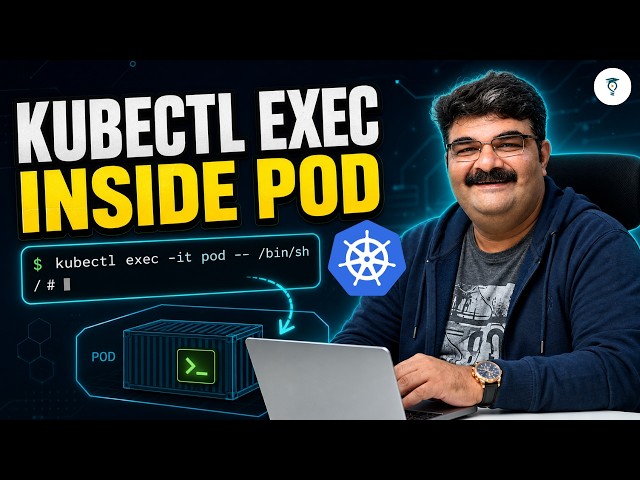 Executing Commands Inside a Kubernetes Pod | kubectl exec Command Explained