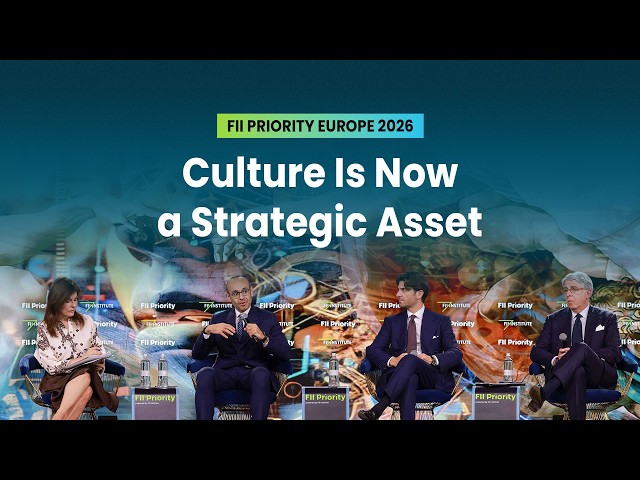 Heritage, Power, and the Future of Culture | FII Priority ROME 2026 | Day 2