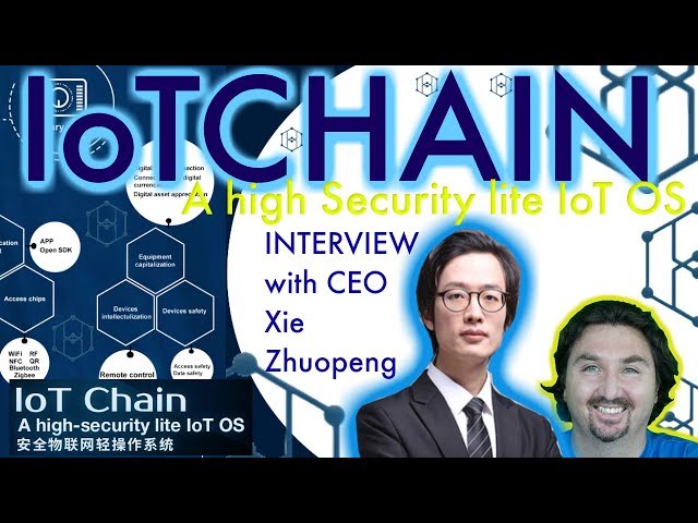 IoTChain Exclusive Interview with CEO Xie Zhuopeng by BlockchainBrad