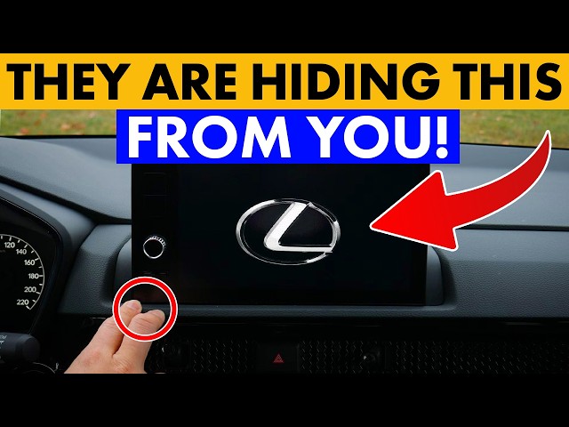 This ONE Button Resets Your Lexus’s Computer Instantly Do This NOW!