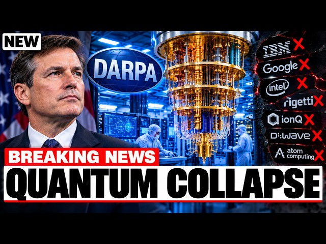 Why DARPA Just ELIMINATED Half of America's Quantum Companies