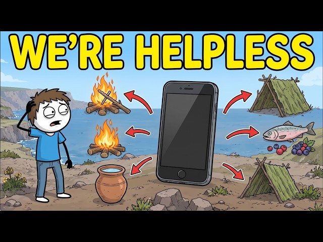 Why Are Humans So Bad at Surviving Without Technology?