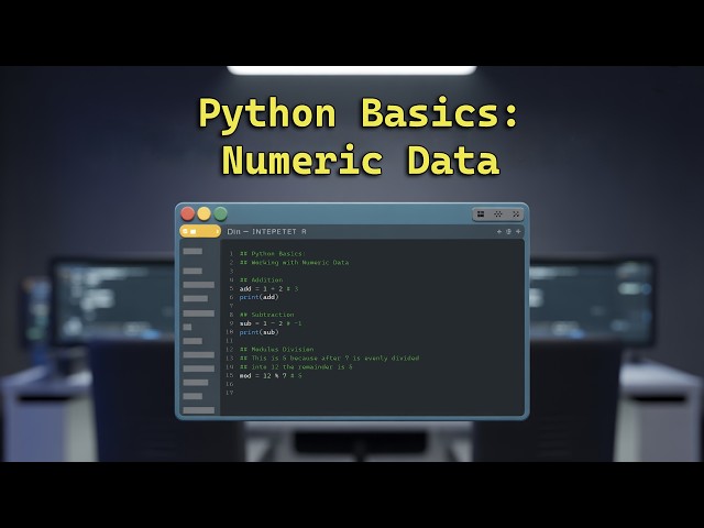 Python Basic - 2: Working With Numeric Data