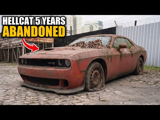 I BOUGHT the WORLD'S MOST WANTED MUSCLE CAR that was LEFT ABANDONED for 5 YEARS in an AUCTION…