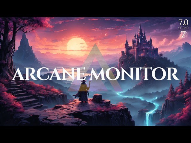 Scanner Arcane Monitor v7 Snake — Real-Time Stock Market Momentum Scanner