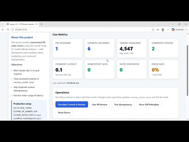 Lesson 3.5: GitHub Actions CI — Automated PR Review with Claude Code CLI #claude