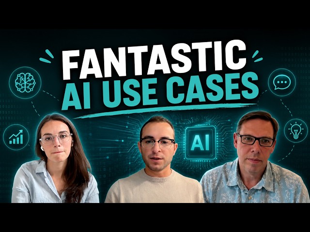 AI IN ACTION: Real-World Use Cases
