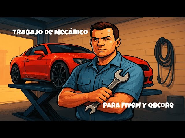 Tutorial para aprender a usar el trabajo de mecánico de QBCore - Mecánicos y Grúas