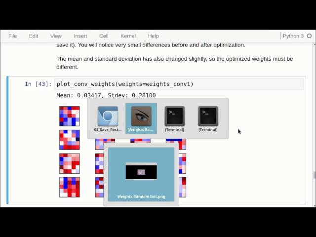 TensorFlow Tutorial #04 Save & Restore