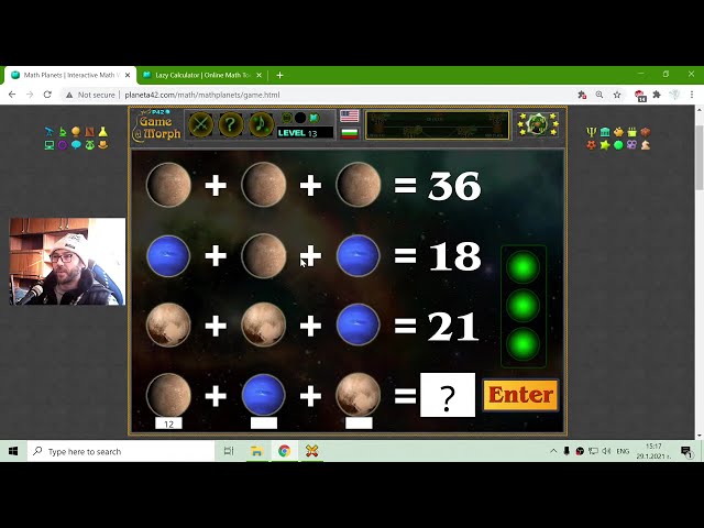Planetary System Equation - Interactive Maths Lesson 🧮🎥🎓
