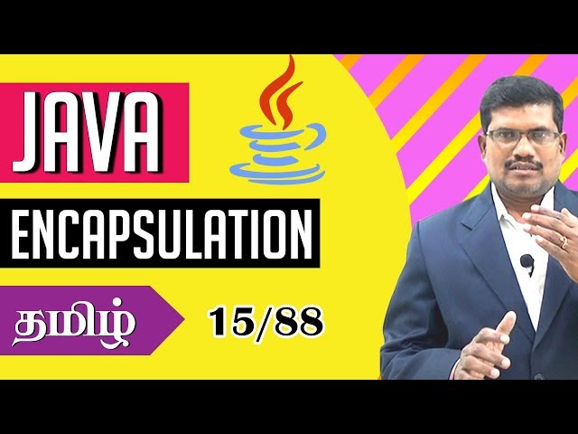 #15 Simple String Encoding Program using Java || Core Java in Tamil