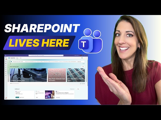 Turn Microsoft Teams Into Your Company Intranet