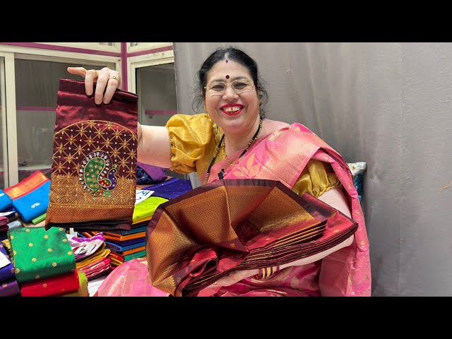 irkal collectoin special collection  🥰😍| Wedding Sarees live | Fancy Saree live | Kasturi Paithani