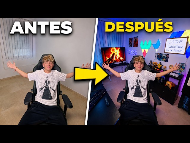 THIS IS MY NEW SETUP AND NEW GAMING ROOM! 🖥️🎮