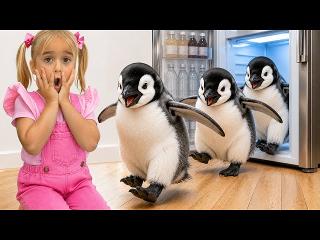 GIANT Arctic Animals Came Out of the Fridge! They Are Everywhere!