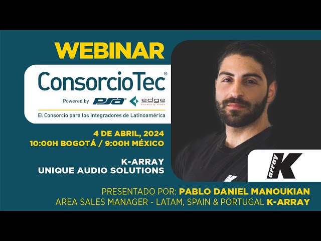 Webinar: K-array - Unique Audio Solutions