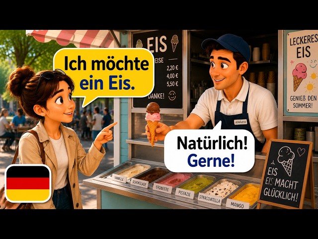 50 Simple Dialogues in German | Everyday Situations for Beginners (A1–A2)
