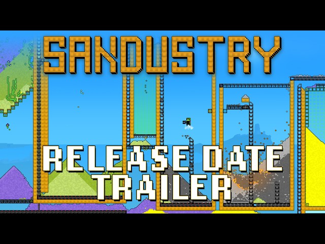Sandustry Release Date Trailer | Factory Game