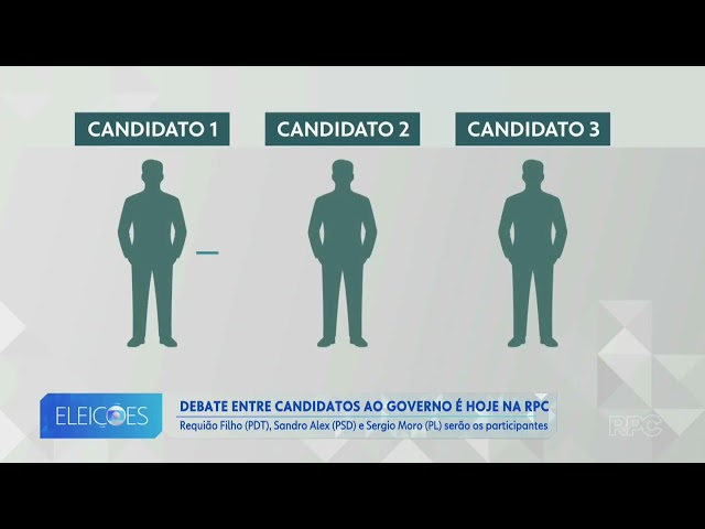 Debate na RPC hoje (29): veja as regras e os bastidores